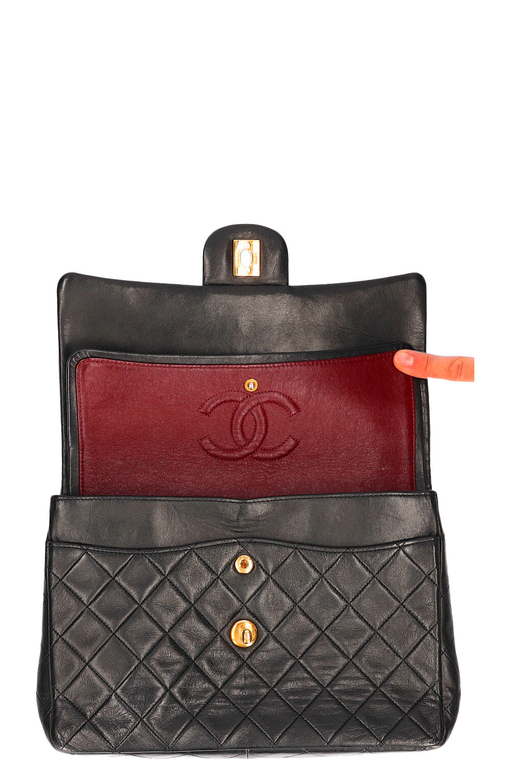 chanel calfskin bag