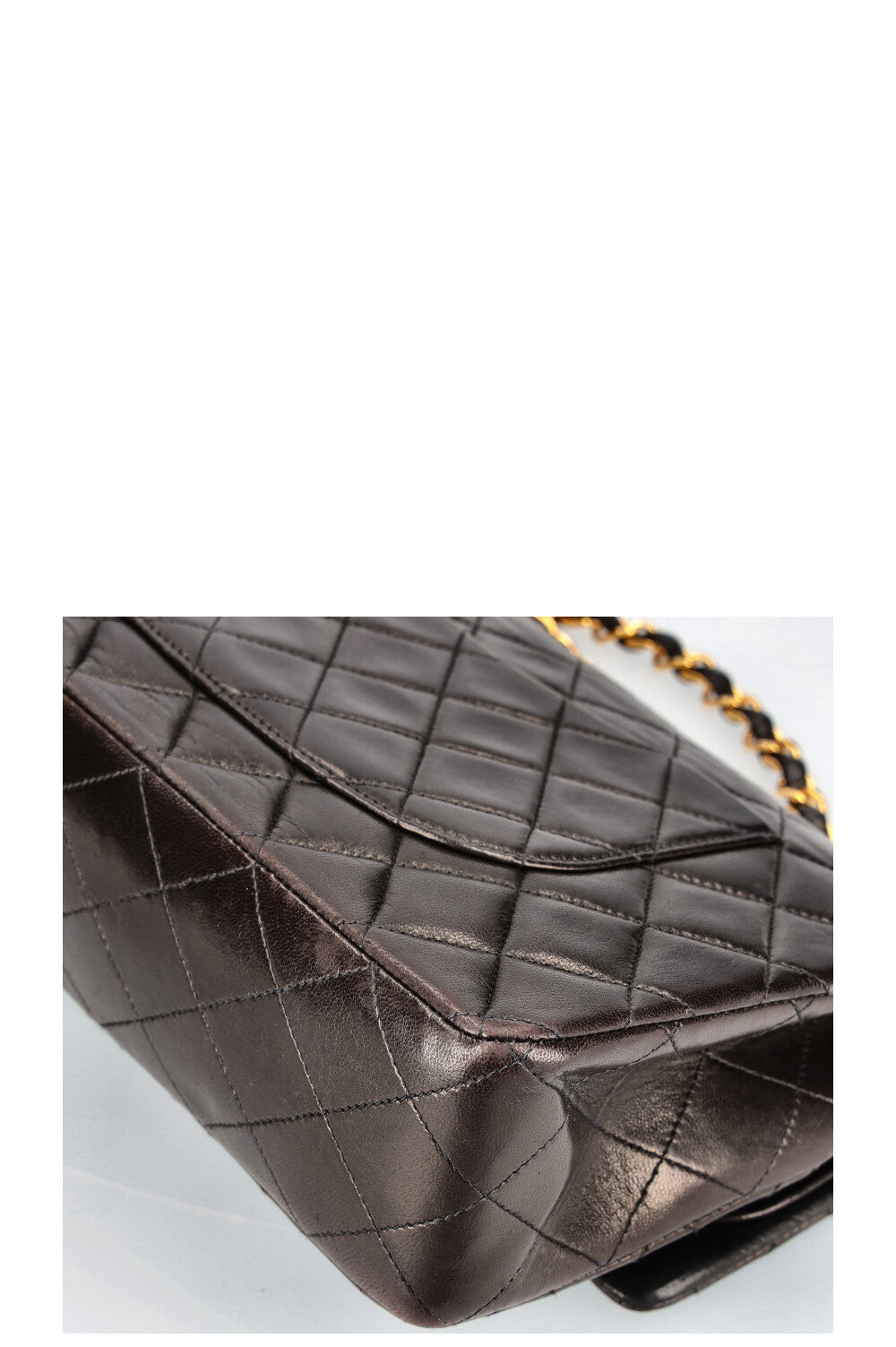 CHANEL Vintage Double Flap Bag Medium 1991
