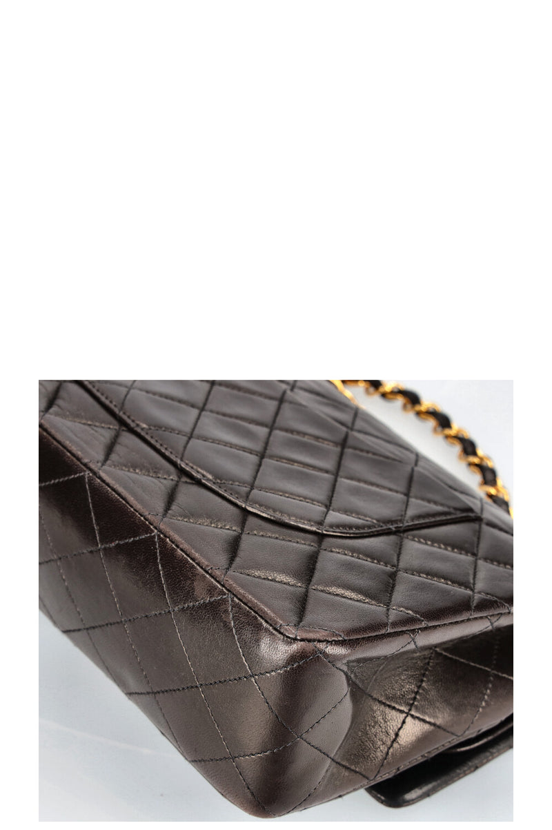 CHANEL Vintage Double Flap Bag Medium 1991