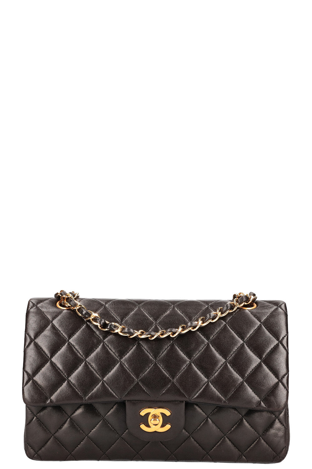 CHANEL Vintage Double Flap Bag Medium 1991