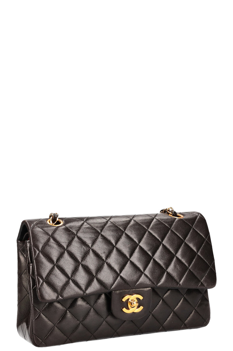 CHANEL Vintage Double Flap Bag Medium 1991