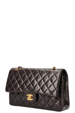 CHANEL Vintage Double Flap Bag Medium 1991