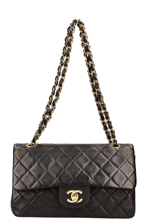 Chanel Double Flap Bag Small Black 1994-1996