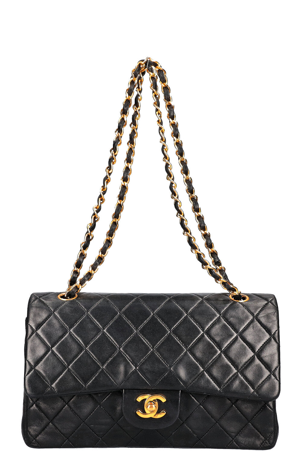 Chanel Medium Double Flap Bag Black