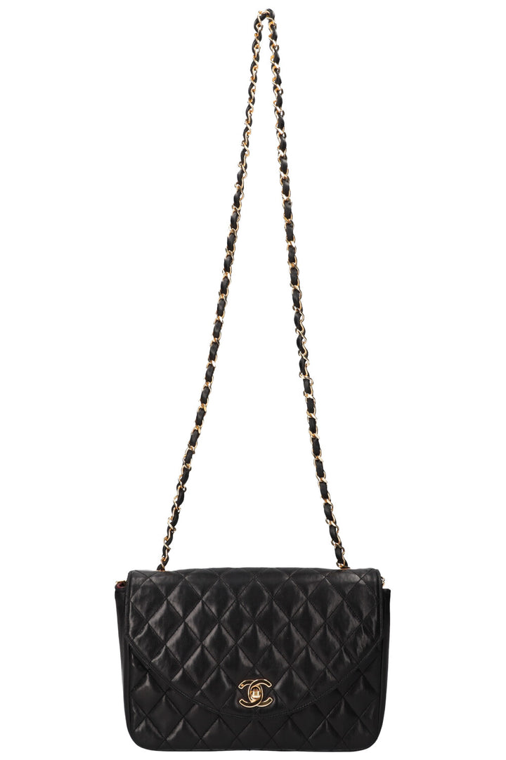 Chanel Single Flap Bag Black