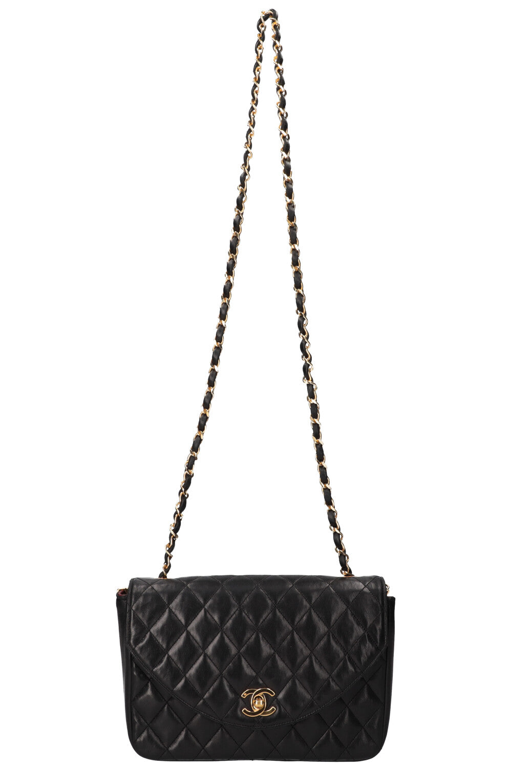 CHANEL Single Flap Bag Black