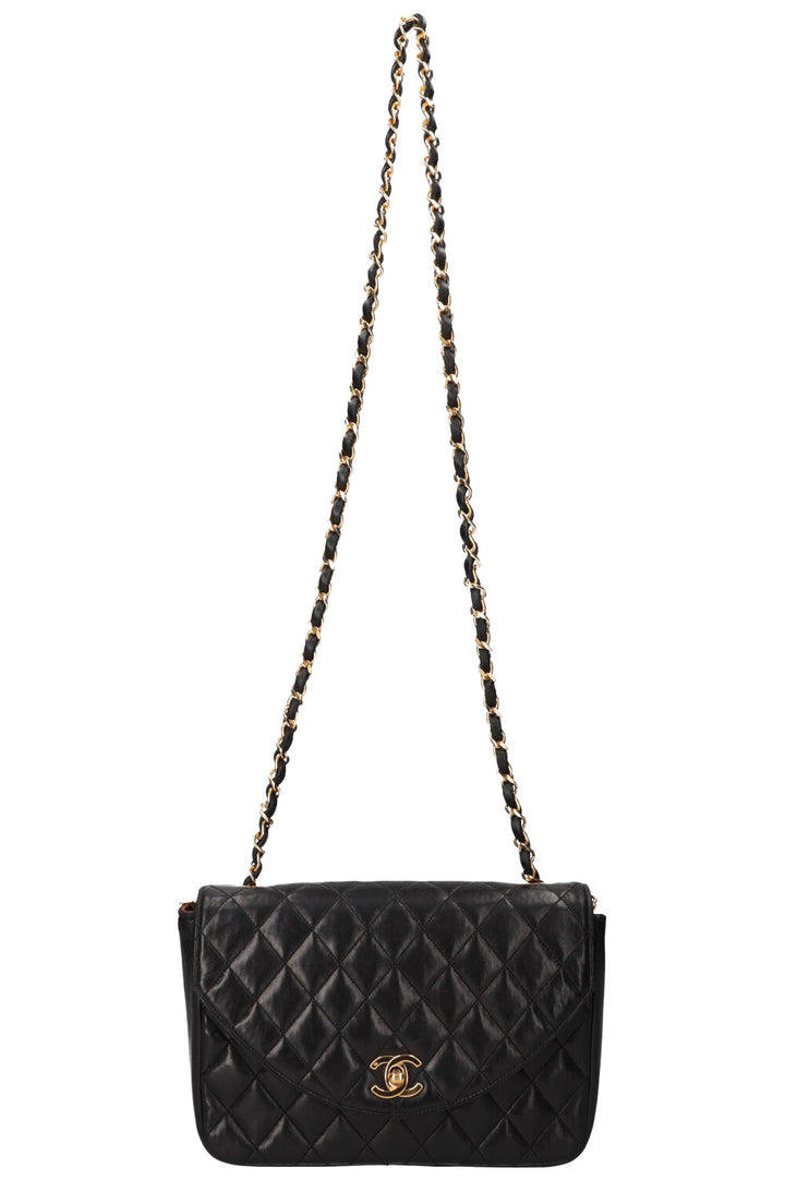 CHANEL Single Flap Bag Black