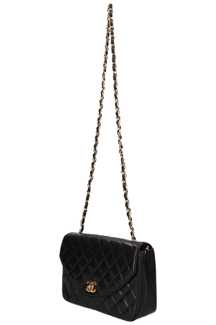 CHANEL Single Flap Bag Black