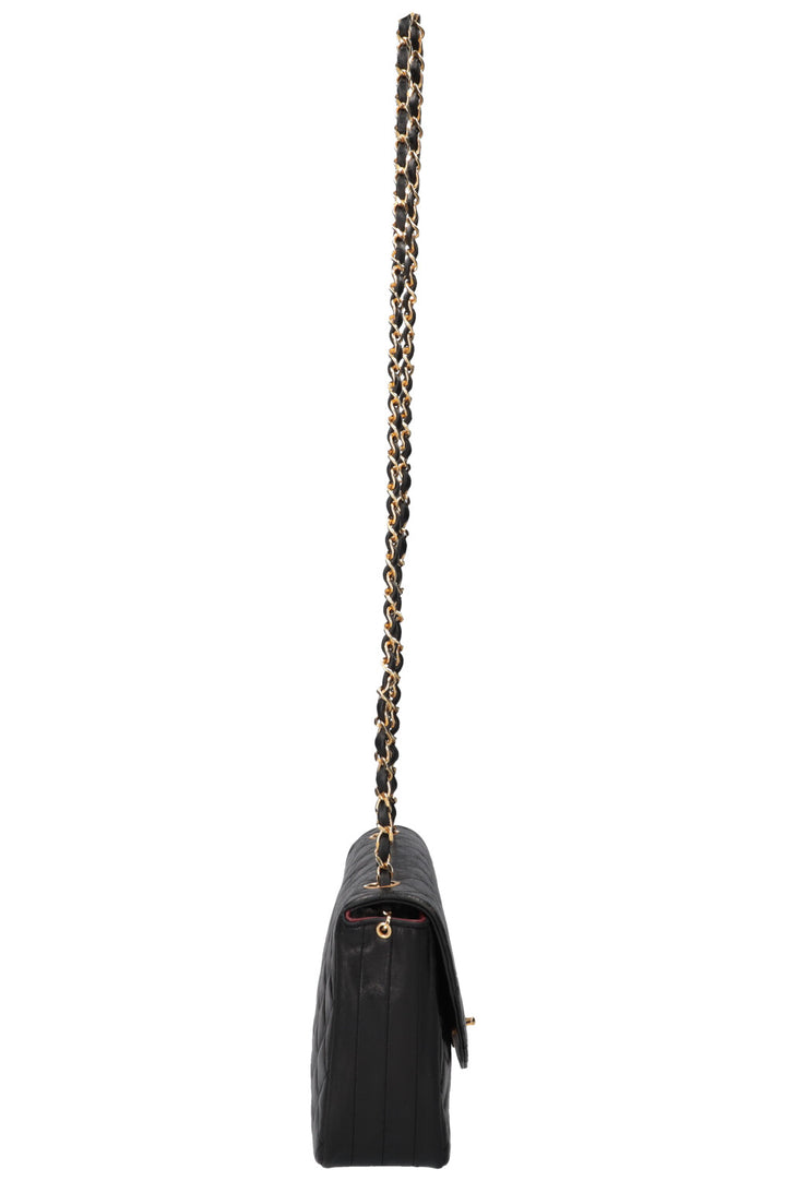 CHANEL Single Flap Bag Black