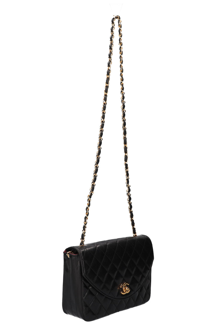 CHANEL Single Flap Bag Black