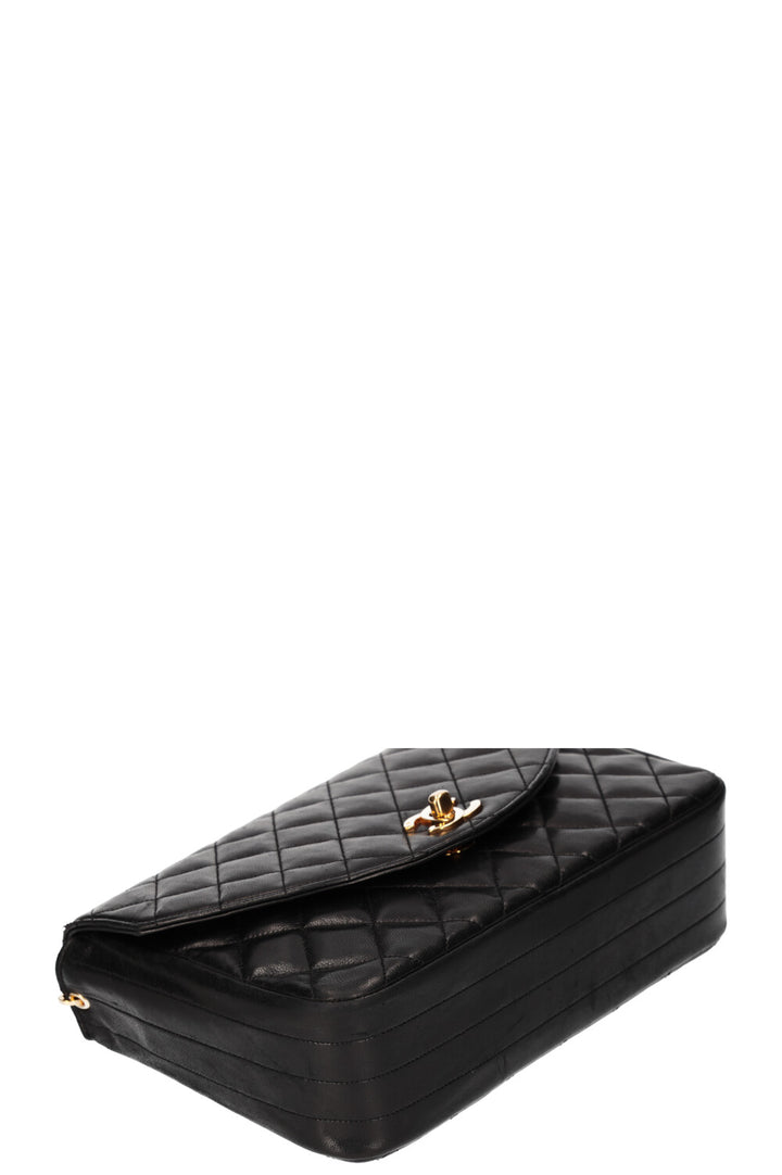 CHANEL Single Flap Bag Black