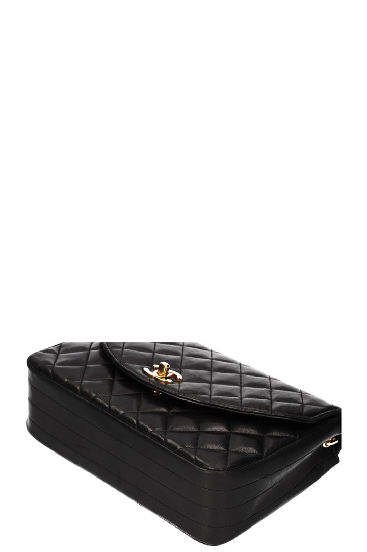 CHANEL Single Flap Bag Black