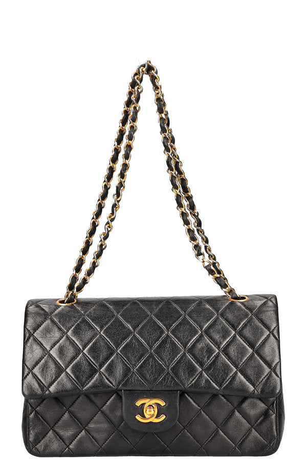 CHANEL Medium Double Flap Bag Black