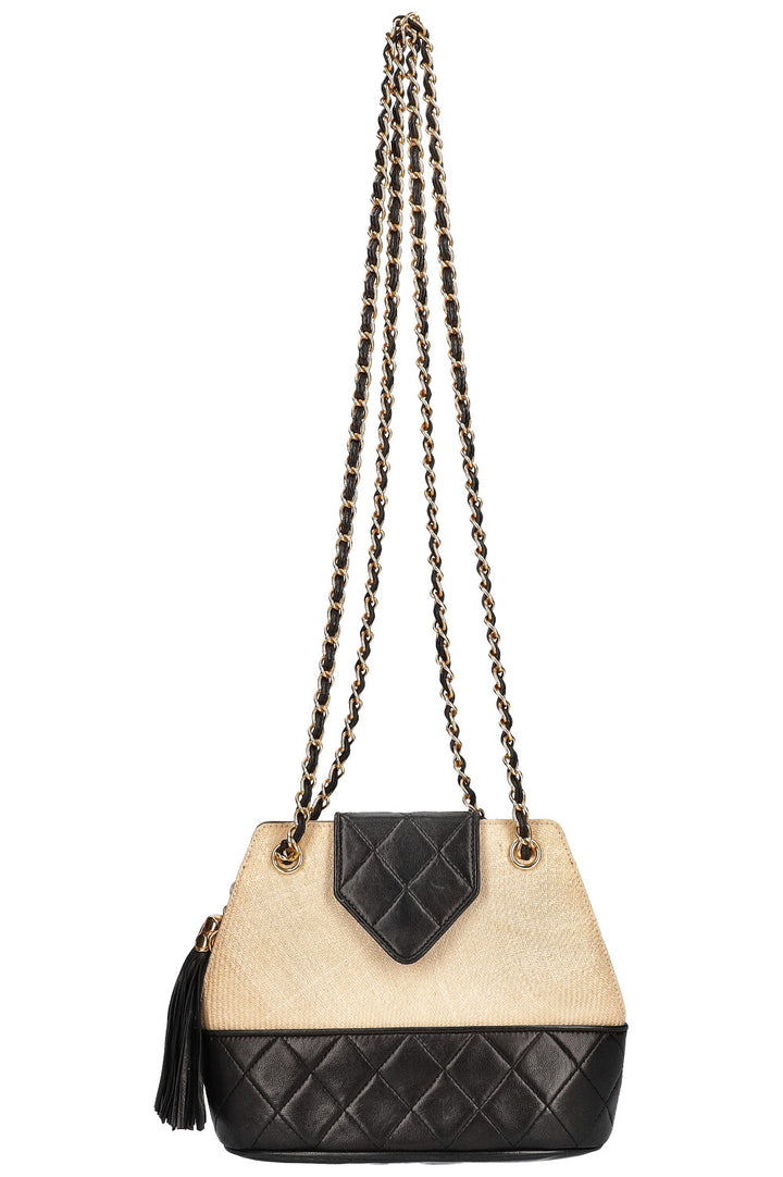 CHANEL Vintage Raffia Bag