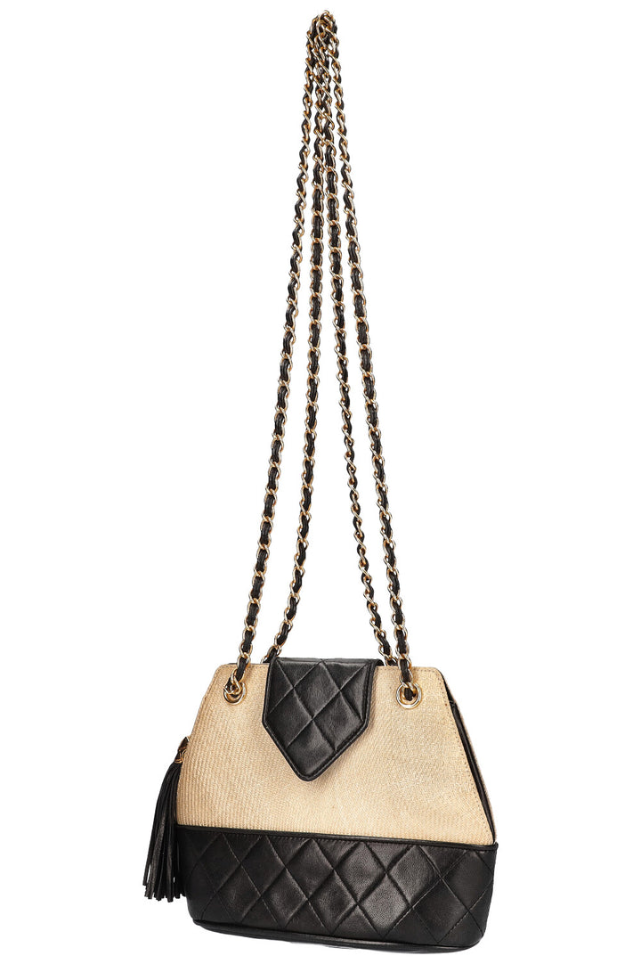 CHANEL Vintage Raffia Bag