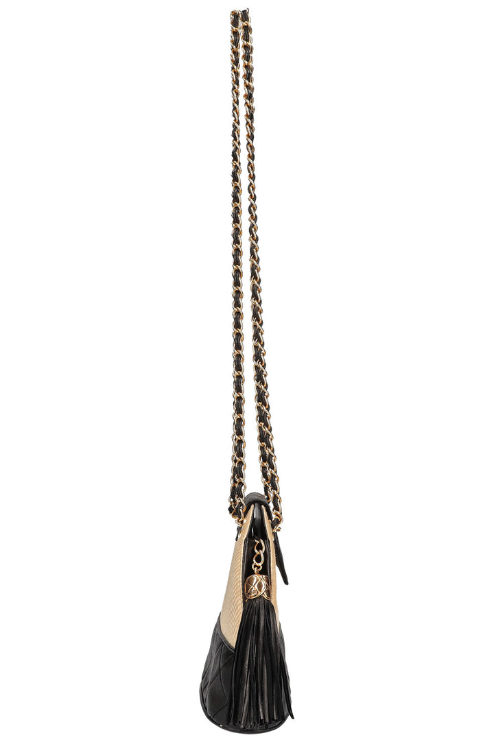CHANEL Vintage Raffia Bag