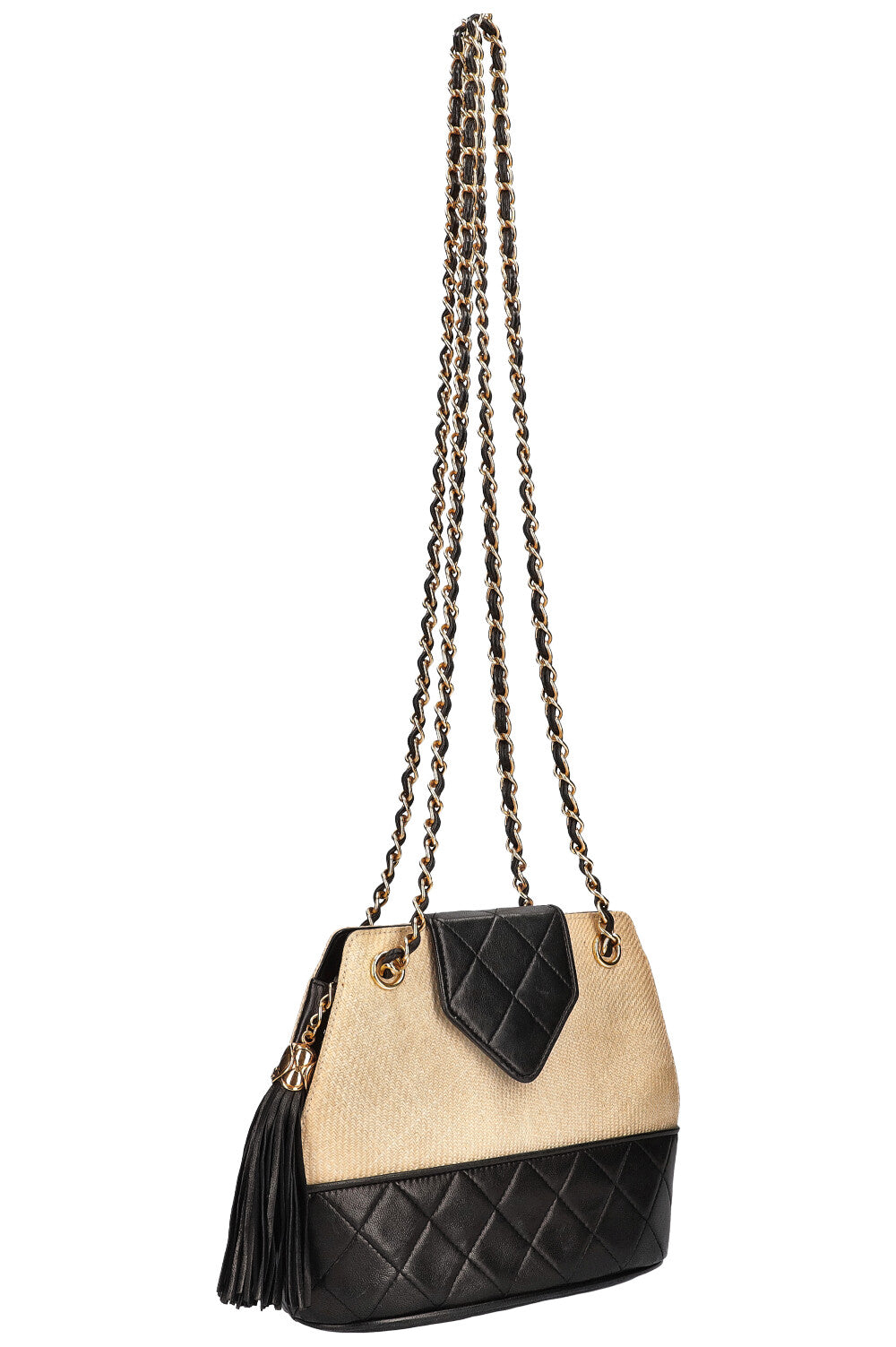 Vintage raffia bag on sale