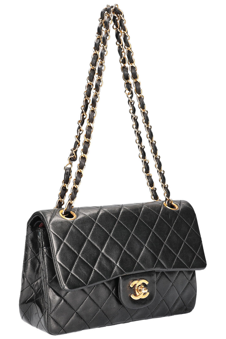 CHANEL sac vintage double rabat petit