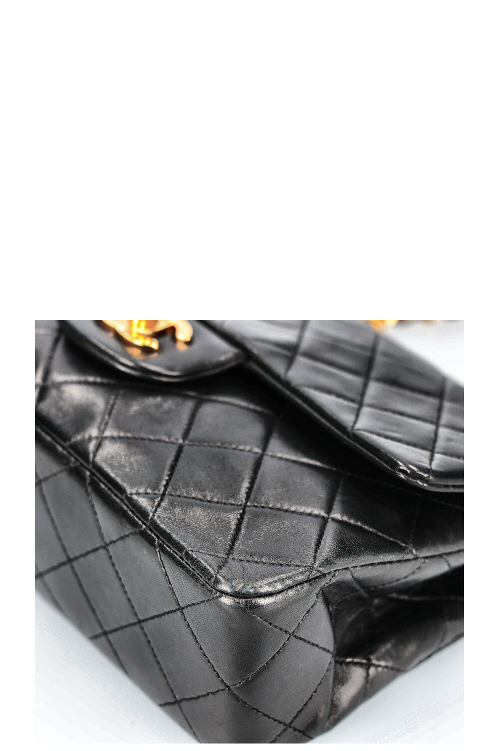CHANEL sac vintage double rabat petit
