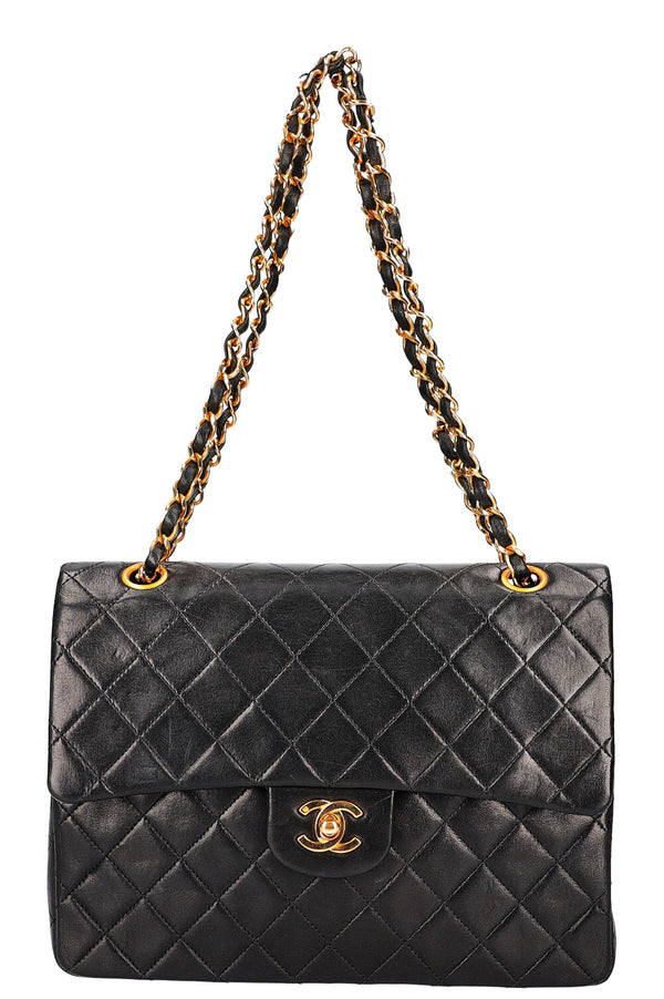 CHANEL Vintage Sac carré moyen à double rabat