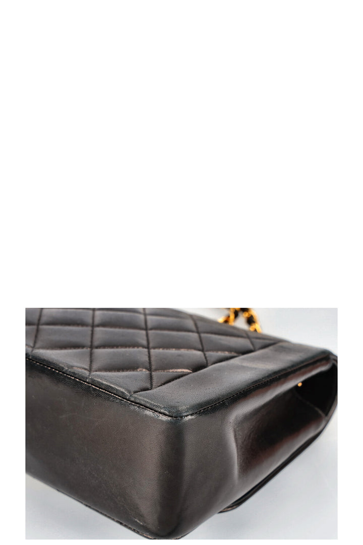 CHANEL Diana Flap Bag Medium Black