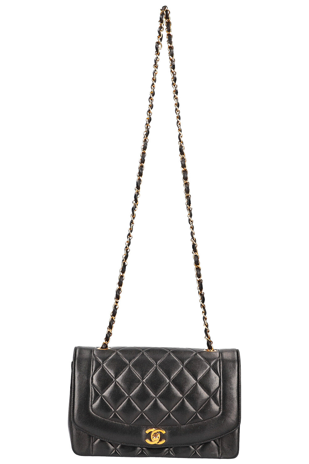 CHANEL Diana Flap Bag Black