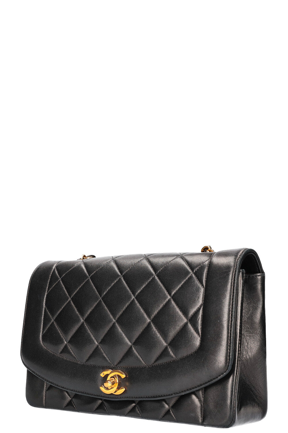 CHANEL Diana Flap Bag Medium Black
