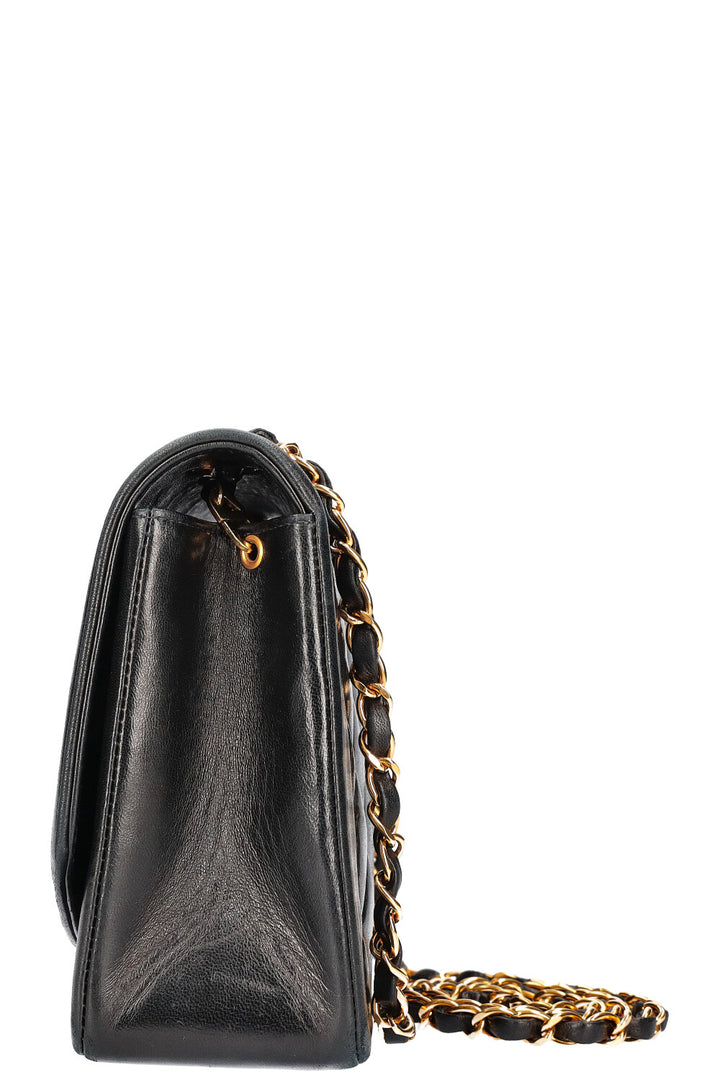 CHANEL Diana Flap Bag Medium Black