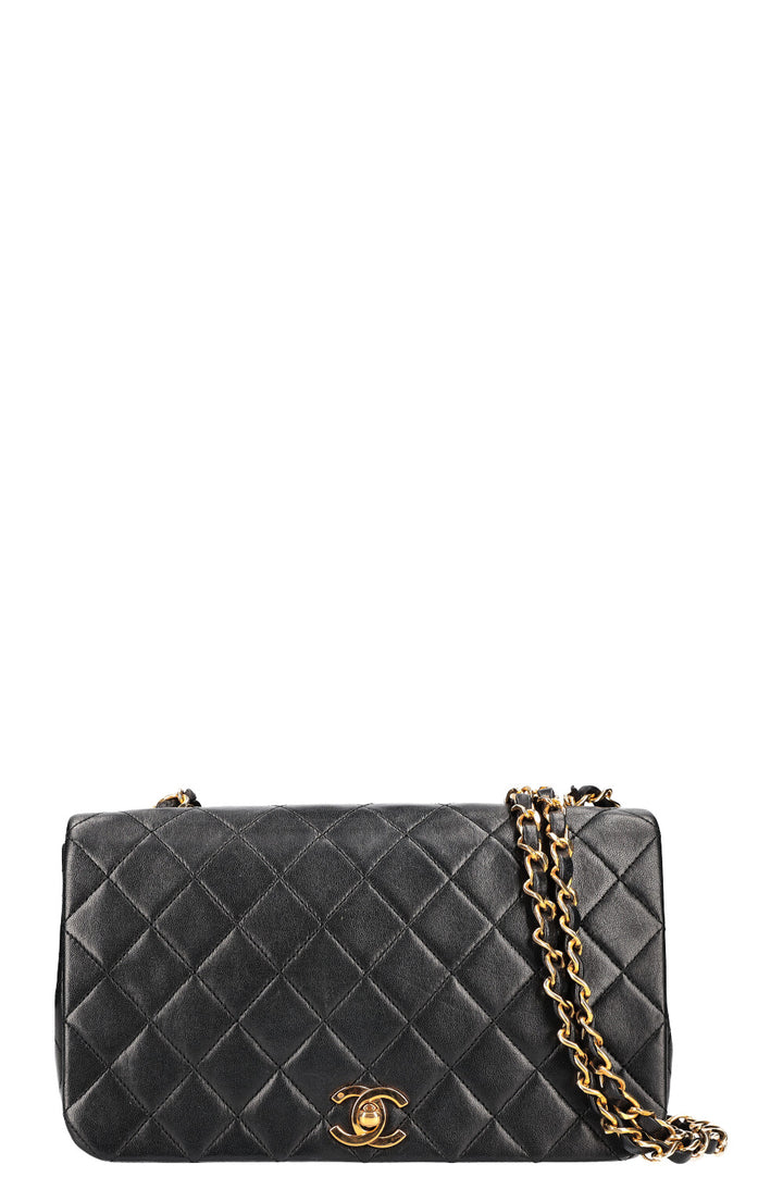 CHANEL Full Flap Bag Black
