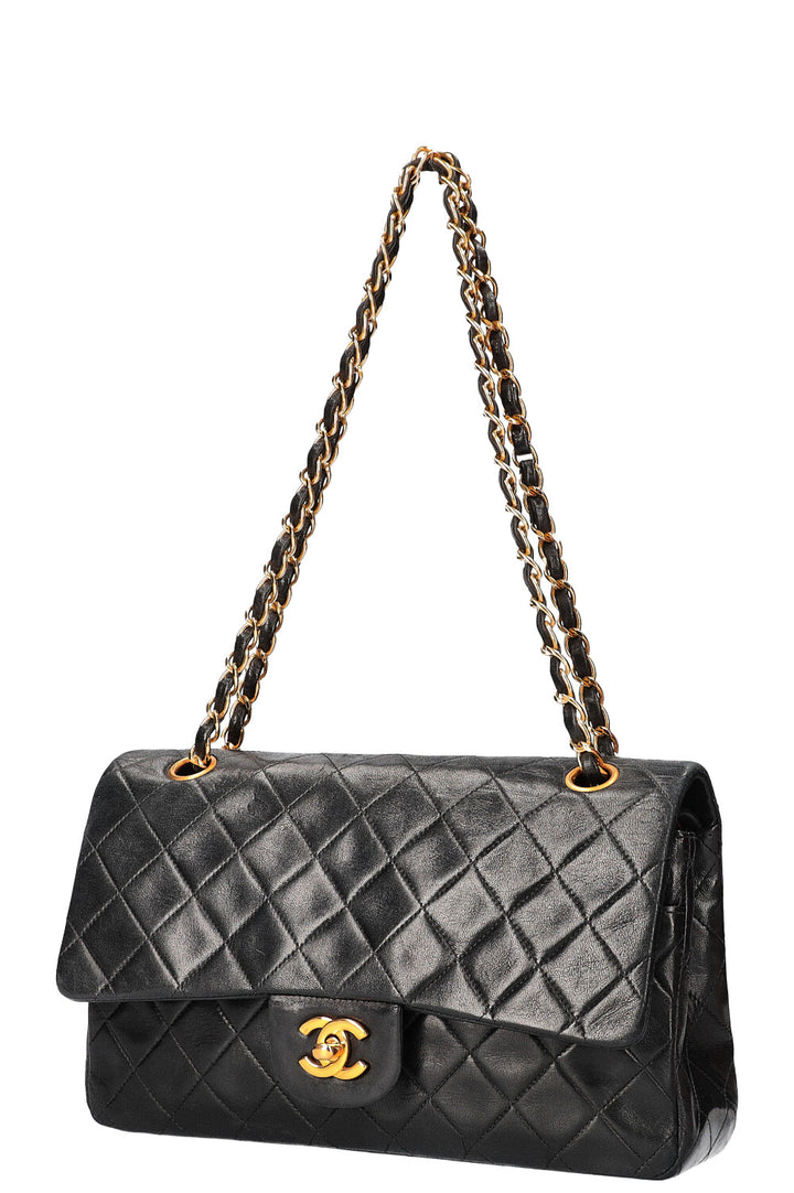 CHANEL Double Flap Bag Medium Black