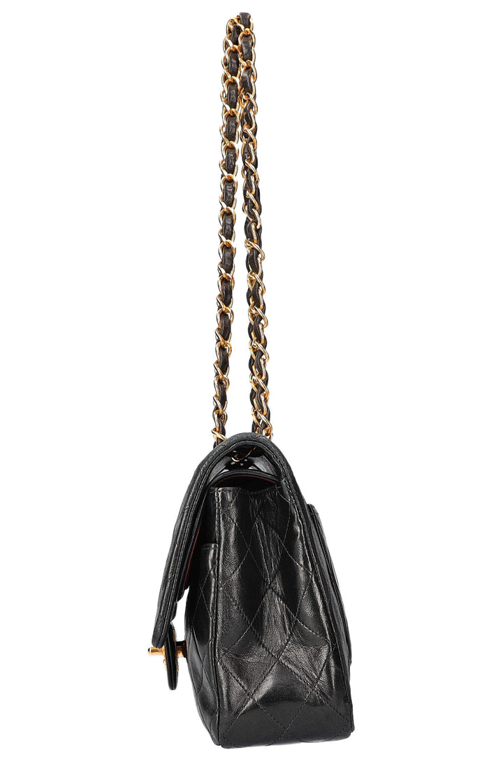 CHANEL Double Flap Bag Medium Black