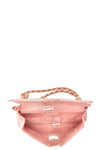 CHANEL Double Sided Flap Bag Medium Pink