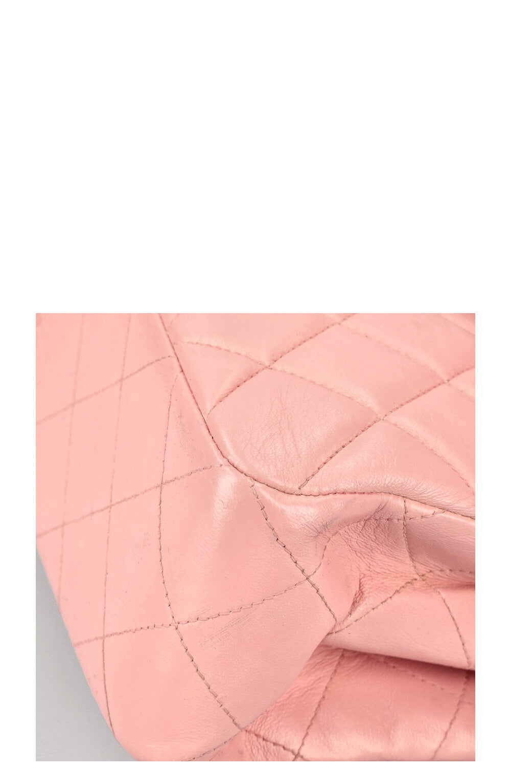CHANEL Double Sided Flap Bag Medium Pink