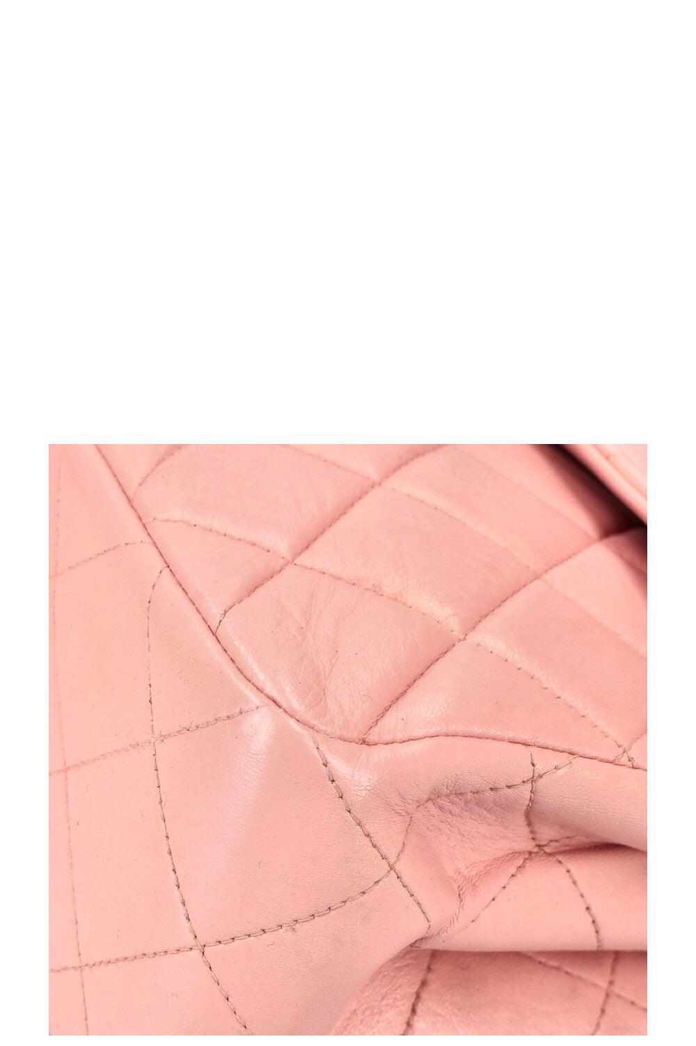 CHANEL Double Sided Flap Bag Medium Pink