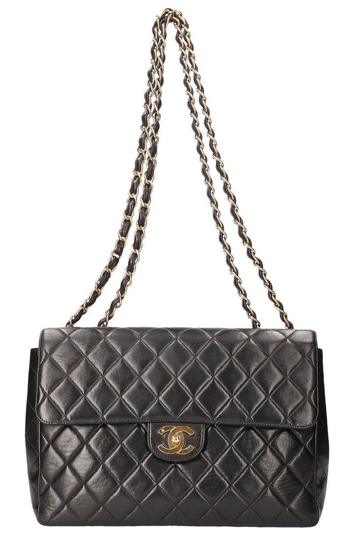 CHANEL Single Flap Bag Black