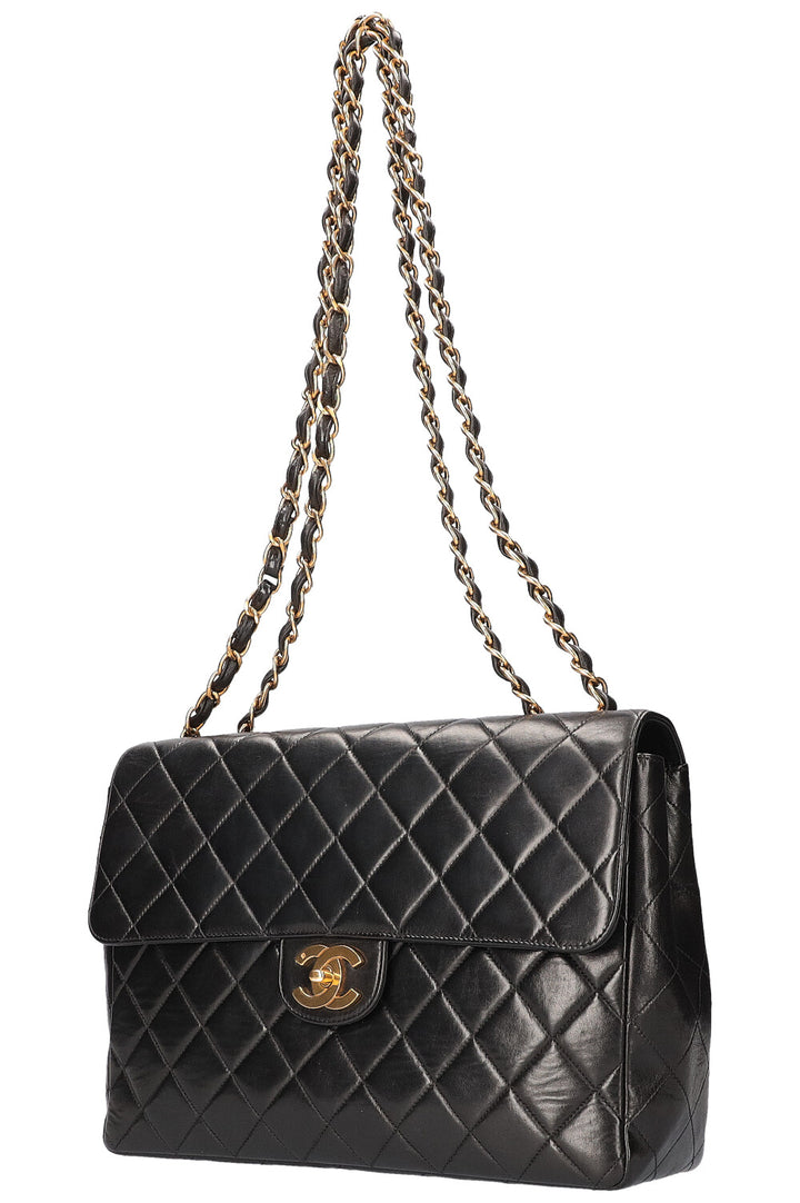 CHANEL Single Flap Bag Black