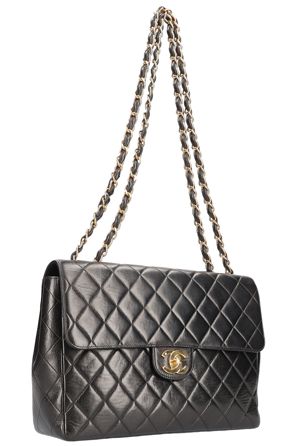 CHANEL Single Flap Bag Black