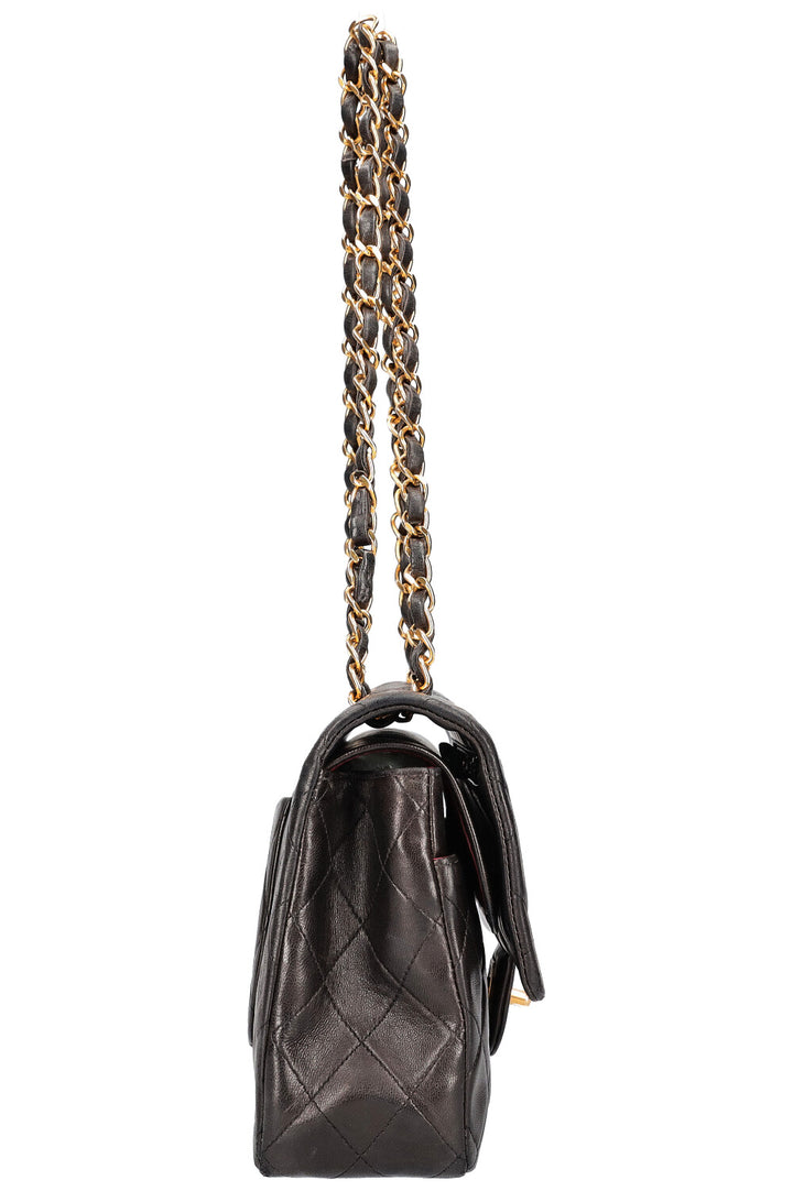 CHANEL Medium Double Flap Bag Black