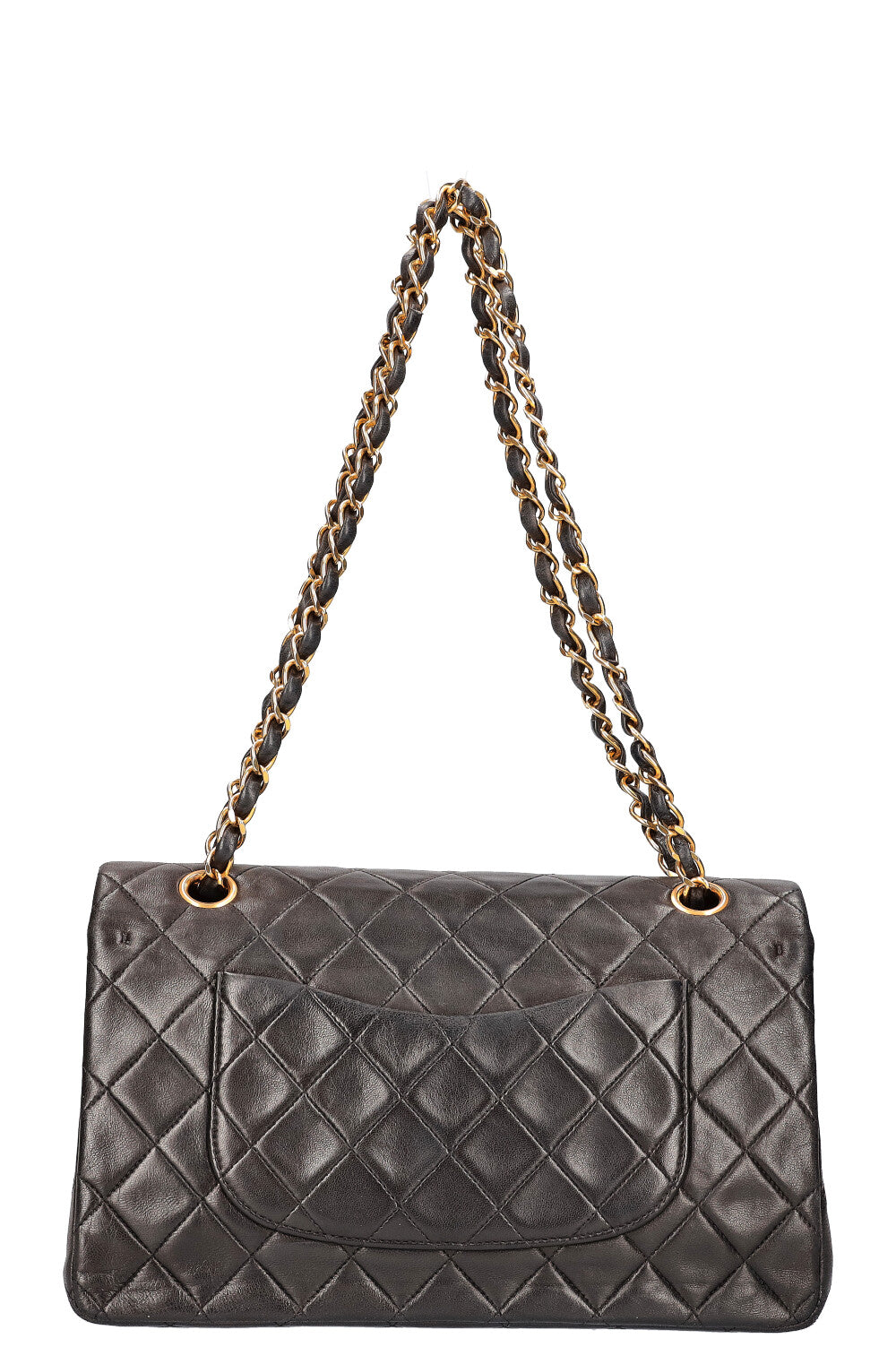 CHANEL Medium Double Flap Bag Black