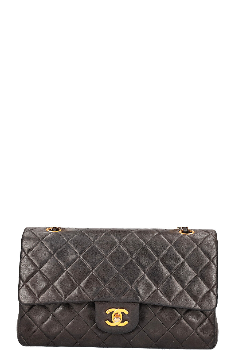 CHANEL Medium Double Flap Bag Black