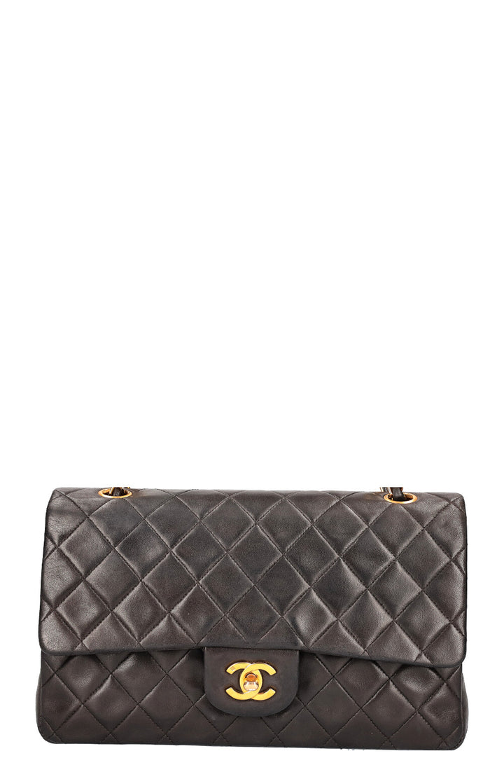 CHANEL Medium Double Flap Bag Black