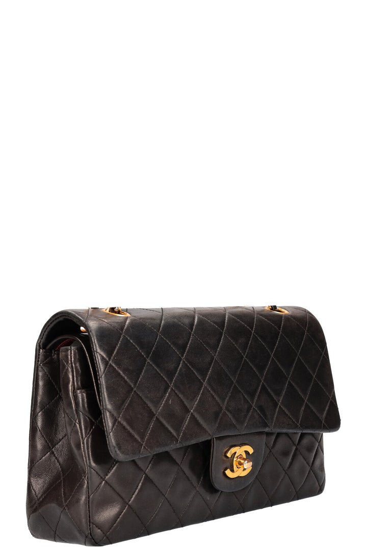 CHANEL Medium Double Flap Bag Black