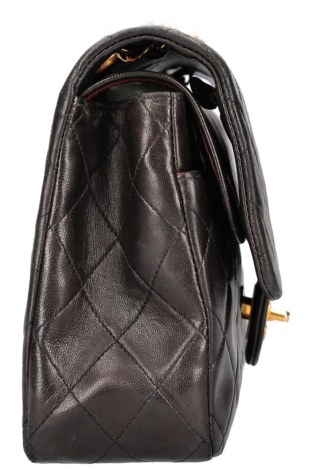 CHANEL Medium Double Flap Bag Black