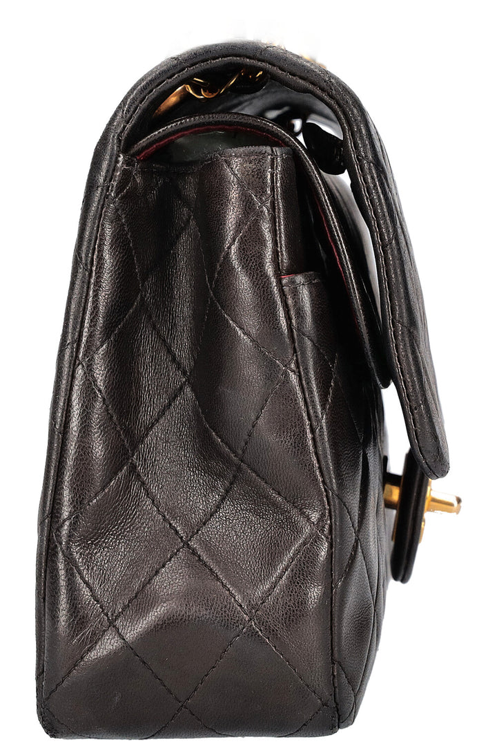 CHANEL Medium Double Flap Bag Black
