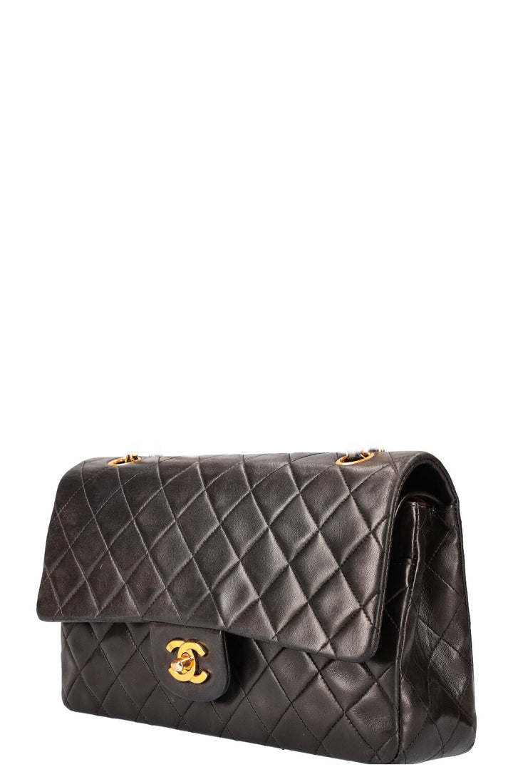 CHANEL Medium Double Flap Bag Black