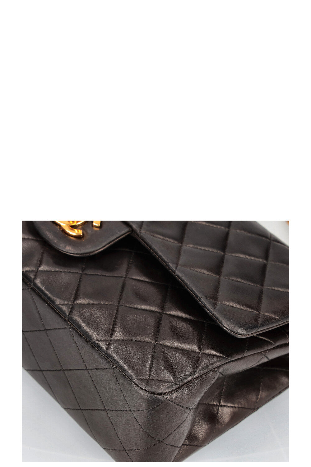 CHANEL Medium Double Flap Bag Black