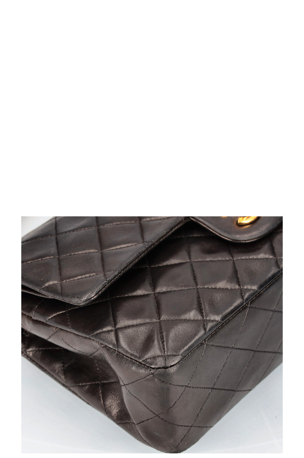 CHANEL Medium Double Flap Bag Black