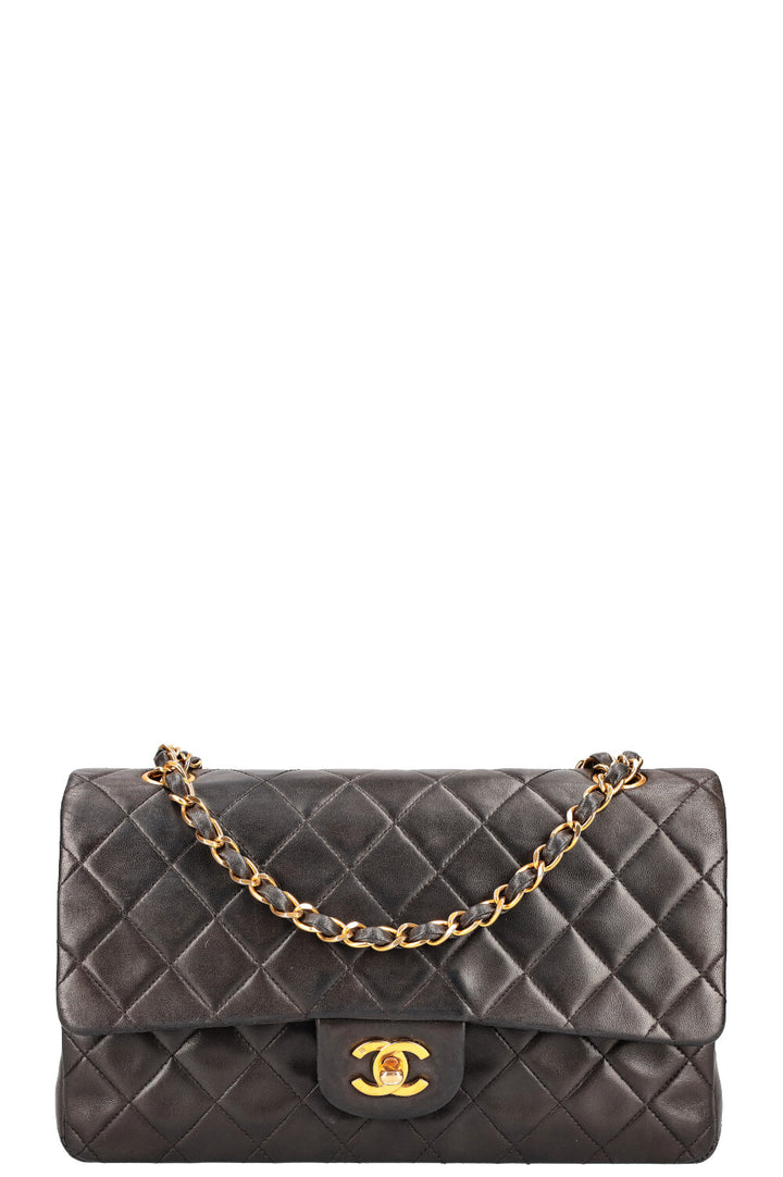 CHANEL Medium Double Flap Bag Black
