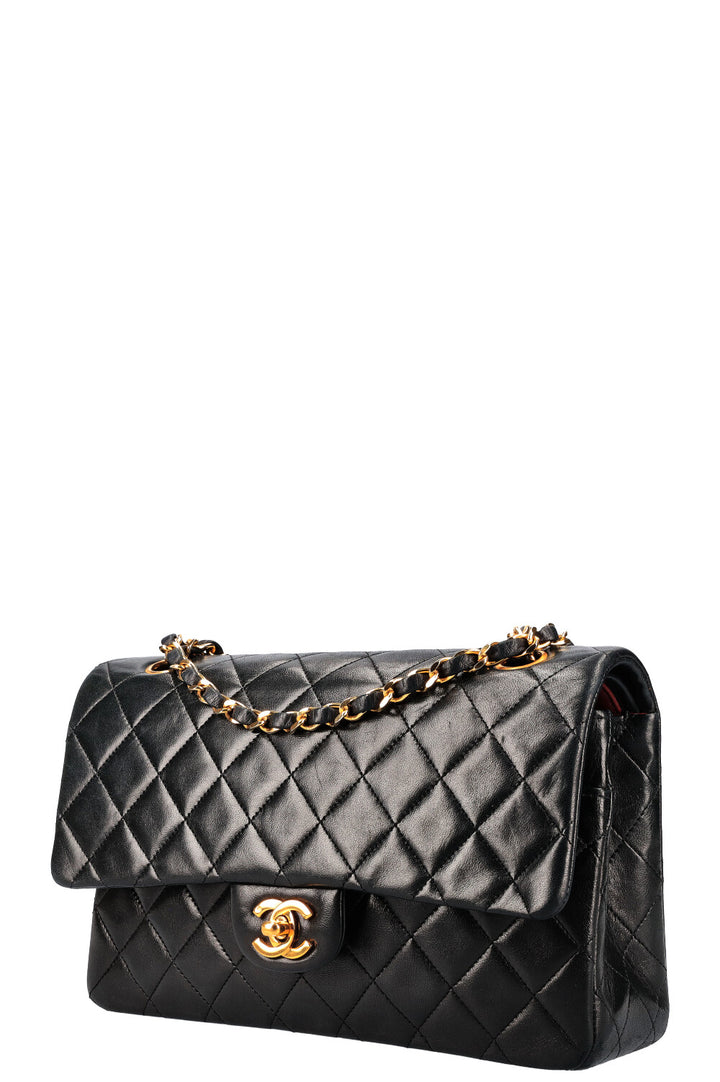 CHANEL Medium Double Flap Bag Black