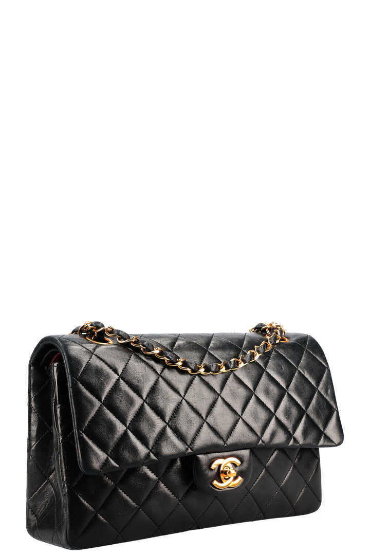 CHANEL Medium Double Flap Bag Black